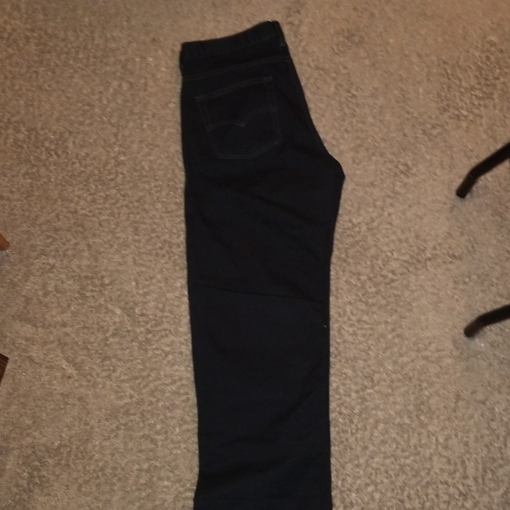 Levi's 550 Relaxed Black Jeans
